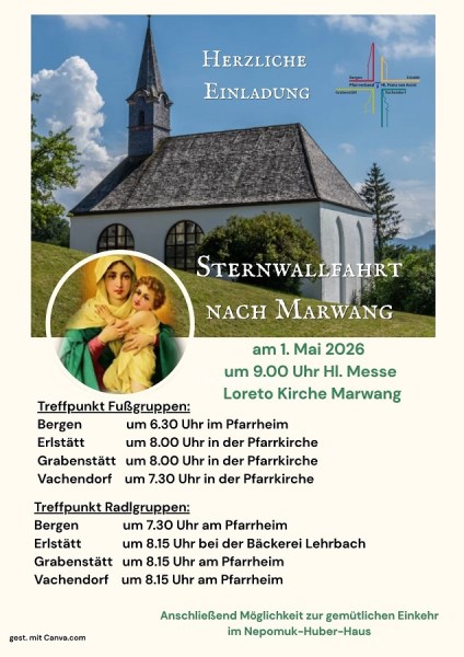 1. Mai Sternwallfahrt in Marwang
