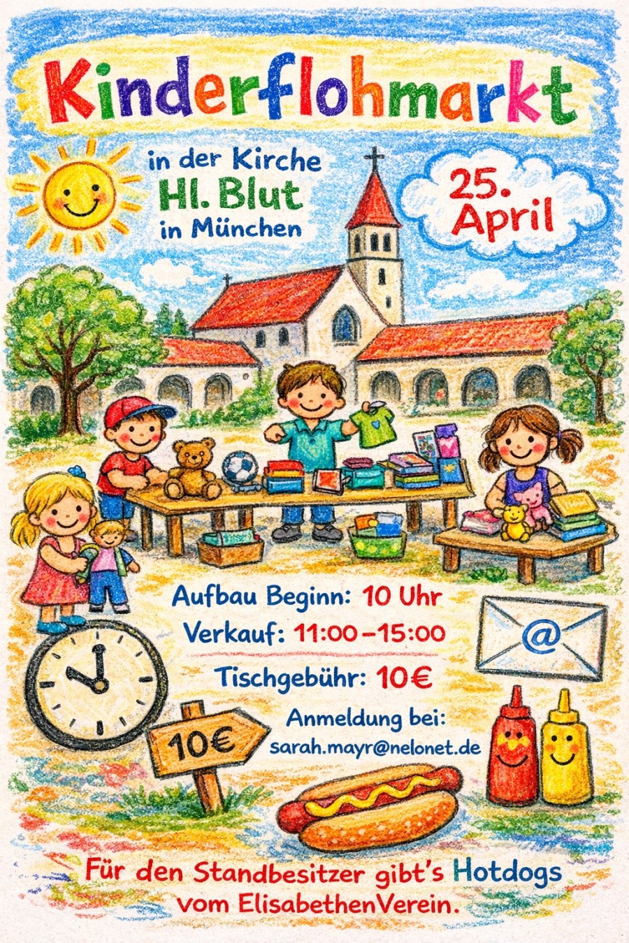 Plakat Kinderflohmarkt