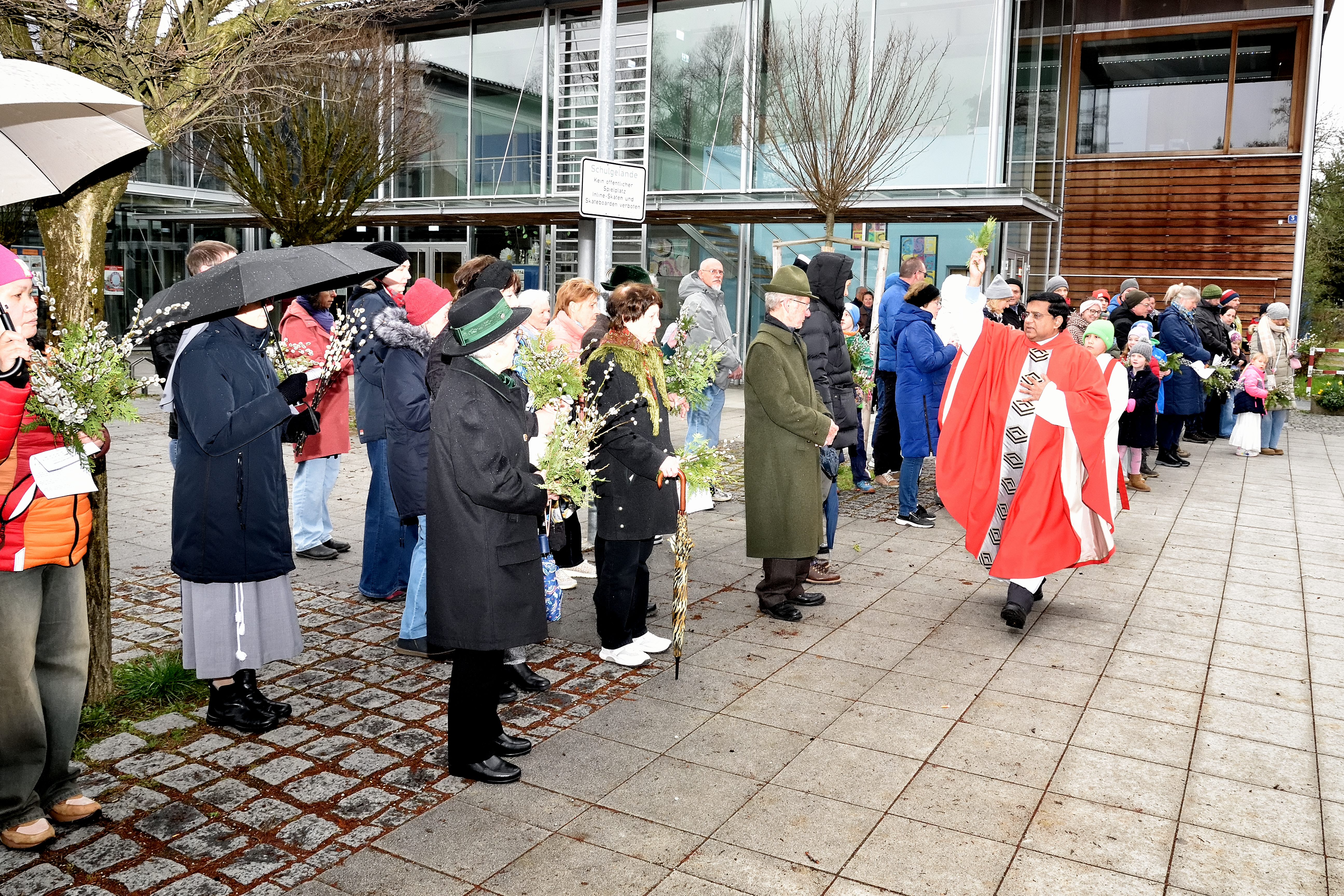 Segnung der Palmzweige