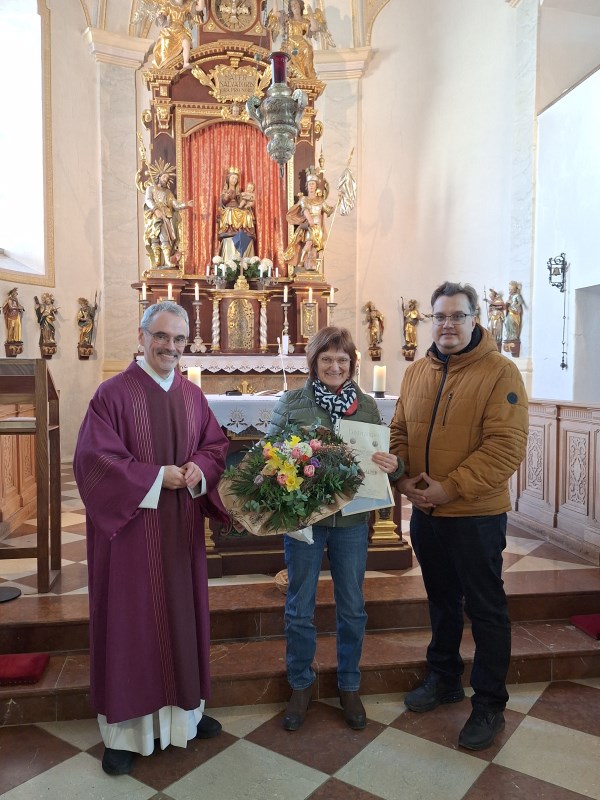 Hofkirchen, Danke, Anita Walter PGR