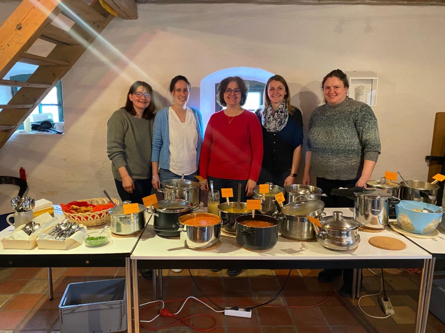 Fastensuppenessen 2026 NBK, fleißige Helferinnen