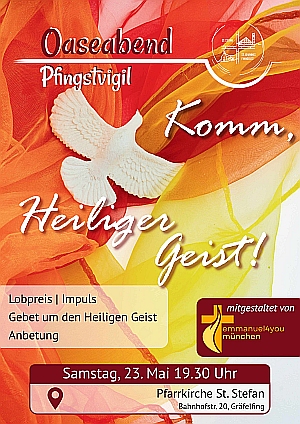 Plakat Oaseabend Mai 2026