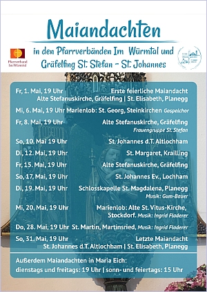 Maiandachten 2026