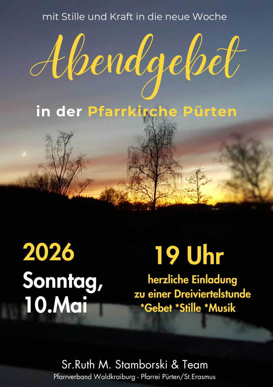 Abendgebet Pürten