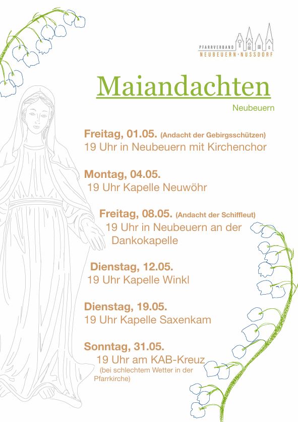 Maiandachten 26-1