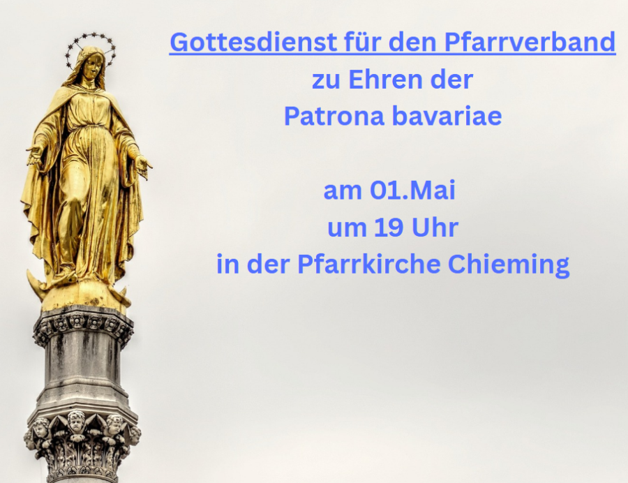 Gottesdienst zu Ehren der Patrona bavariae