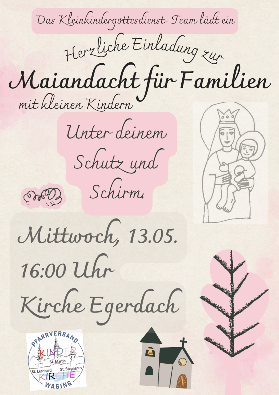 Kindermaiandacht in Egerdach