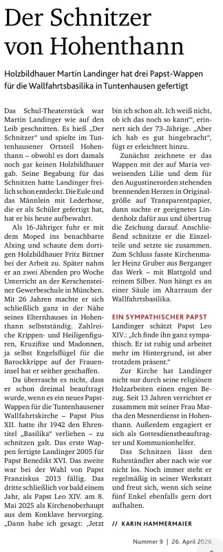 Der Schnitzer von Hohenthann