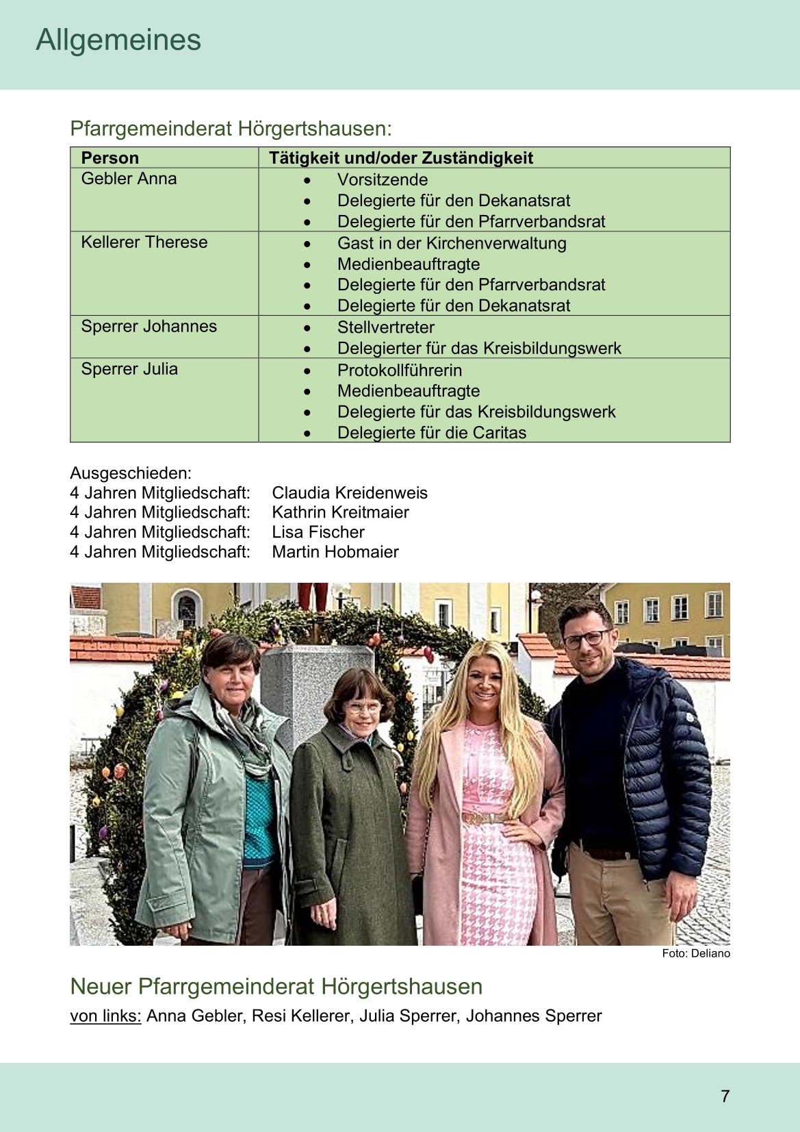 Pfarrblatt für die Pfarrverbände Hörgertshausen-Gammelsdorf und Mauern 04.Mai bis 07.Juni 2026 Seite 07