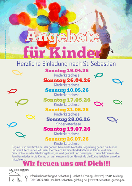 Termine Kinderkatechese 2026