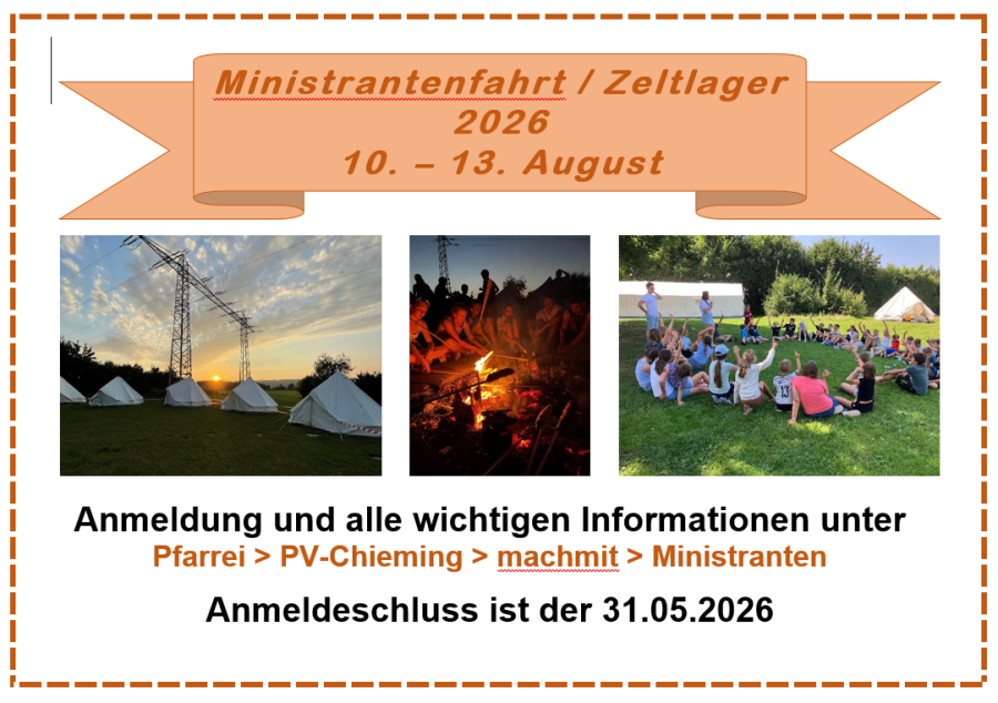 Ministrantenausflug Sommerferien