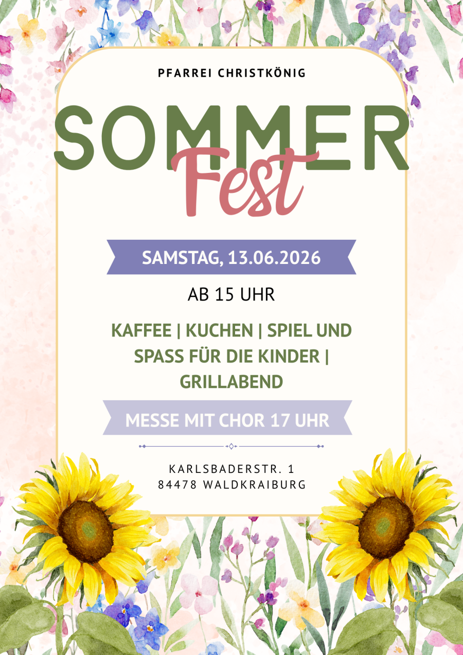 Pfarrfest Christkönig 2026