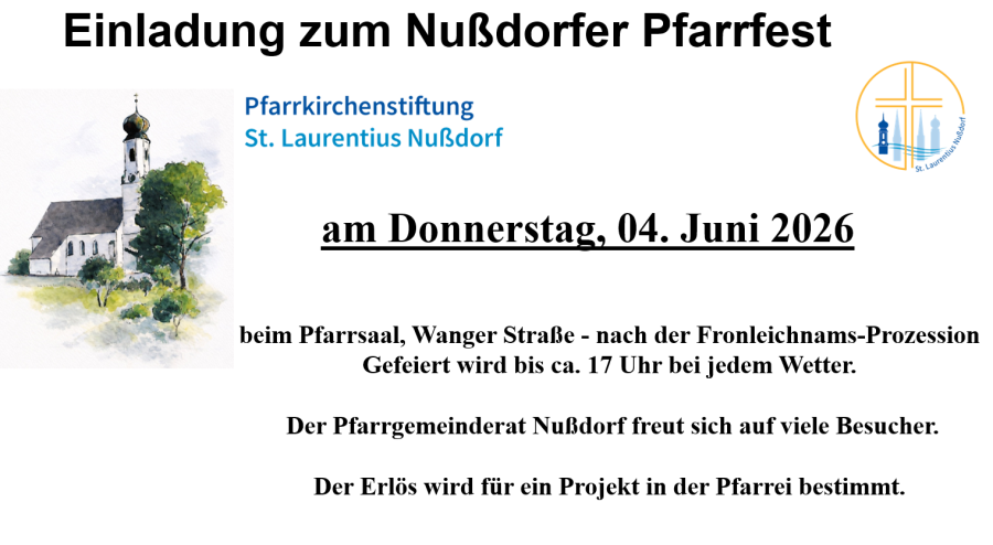 Pfarrfest Nußdorf