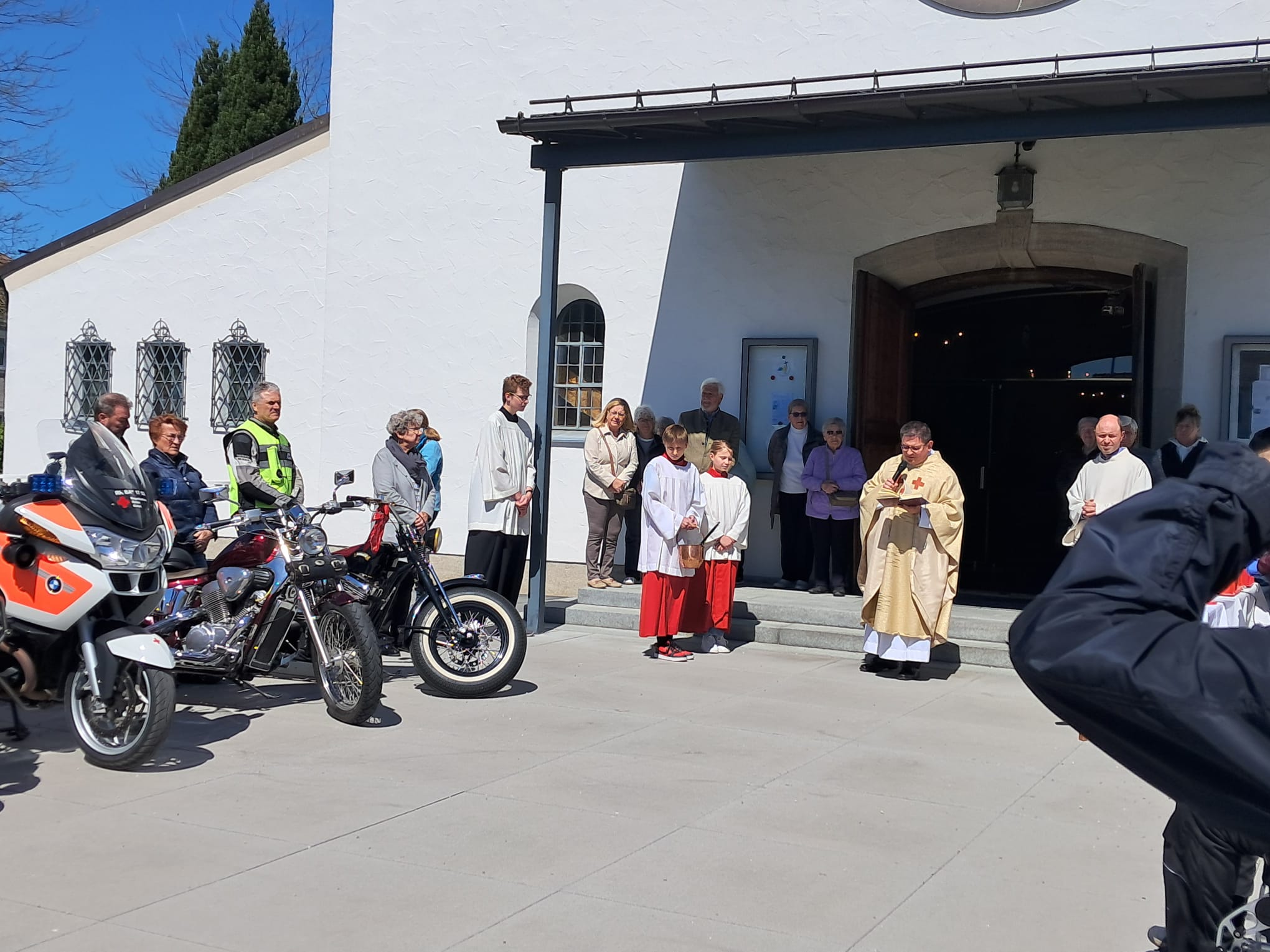 Motorradweihe