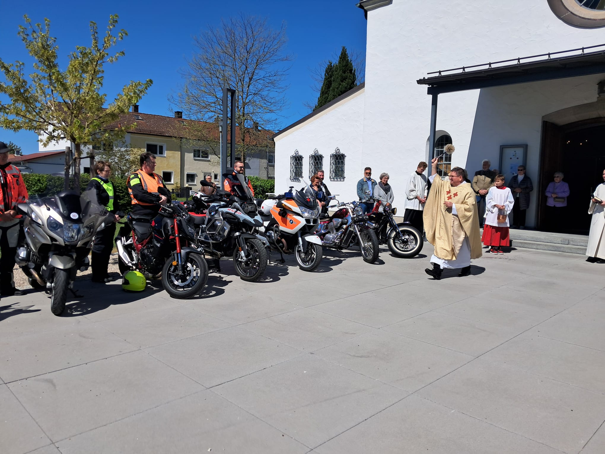 Motorradweihe