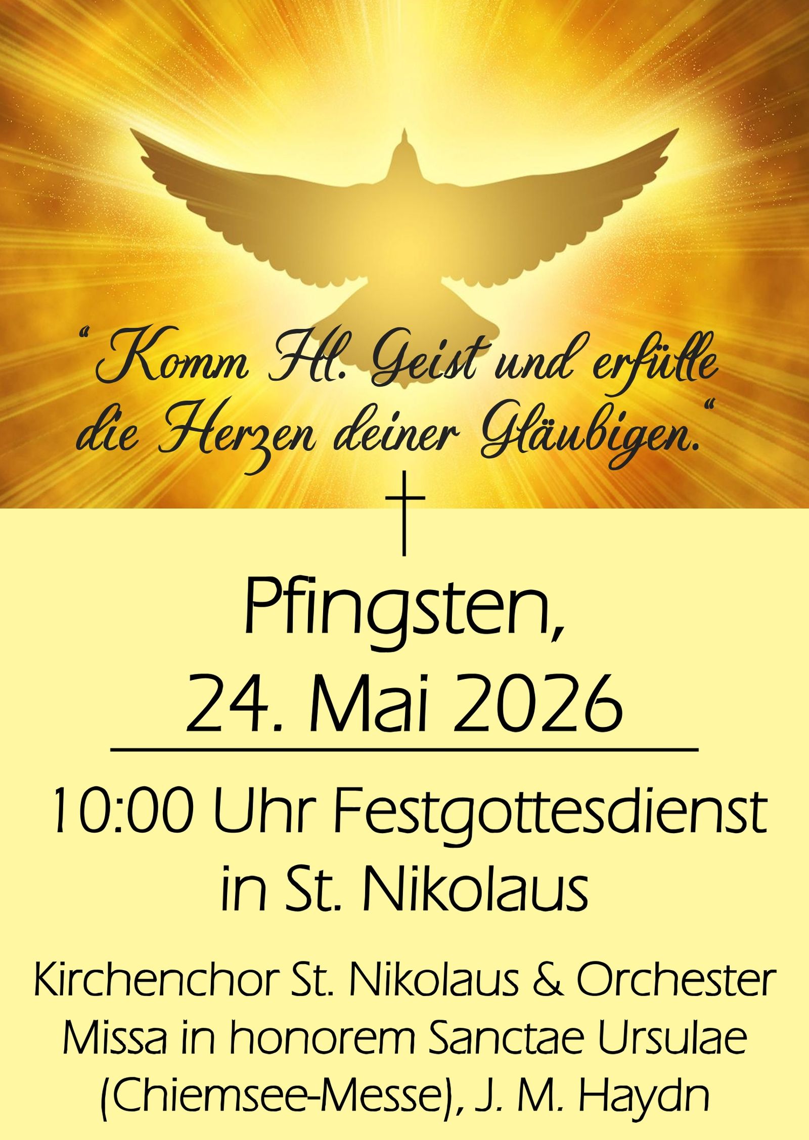 Pfingsten 2026