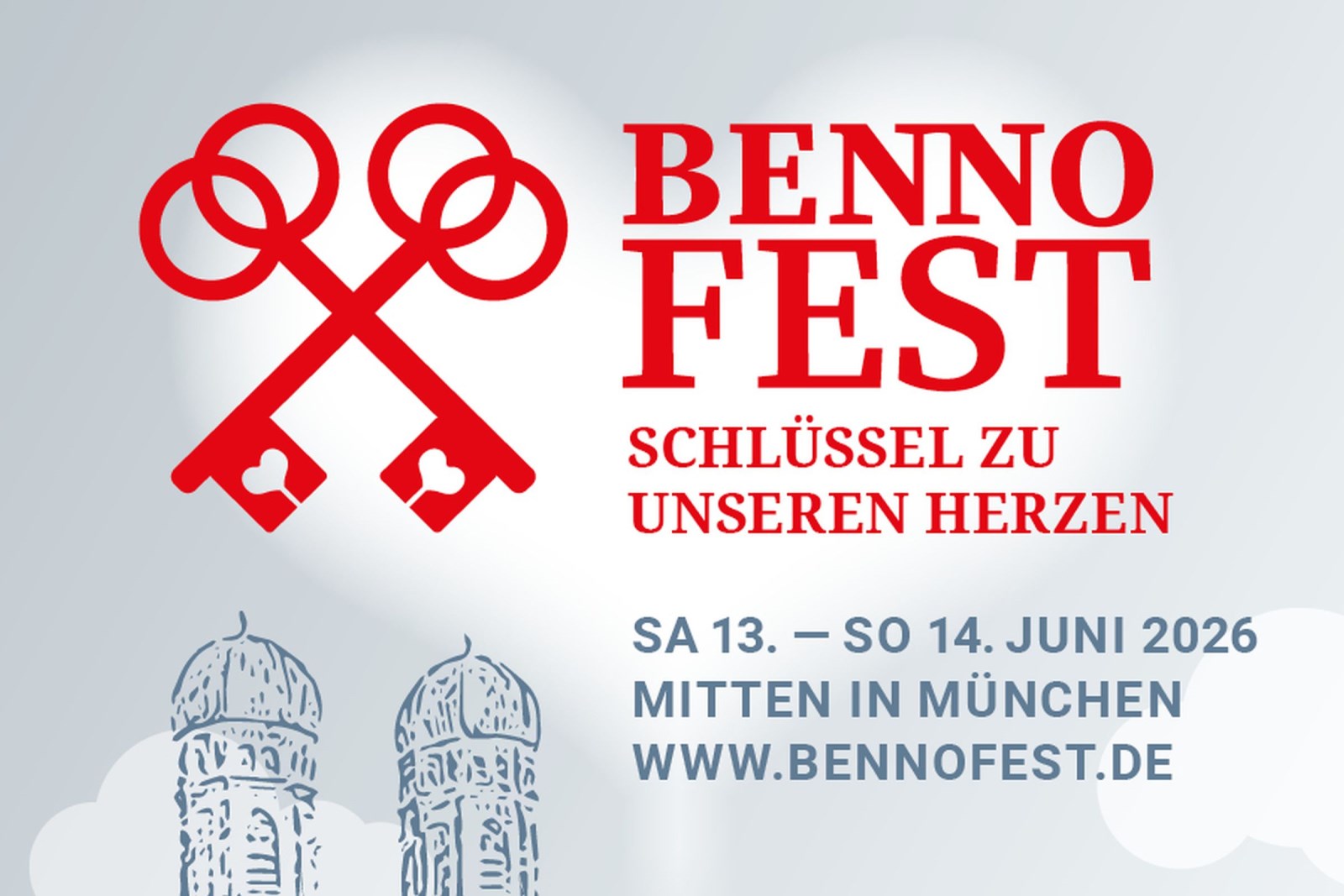 Einladung zum Bennofest in München am 13. und 14. Juni 2026