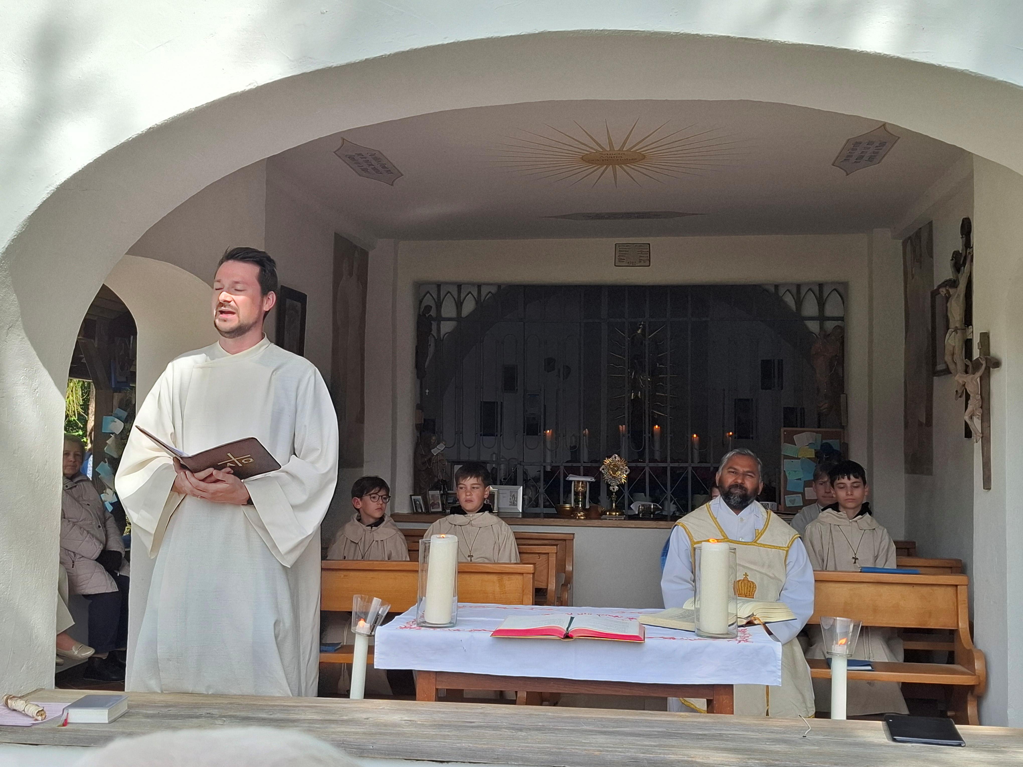Gottesdienst mit Maximilian Gassner und P. Robin