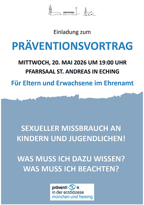 Präventionsvortrag für Erwachsene