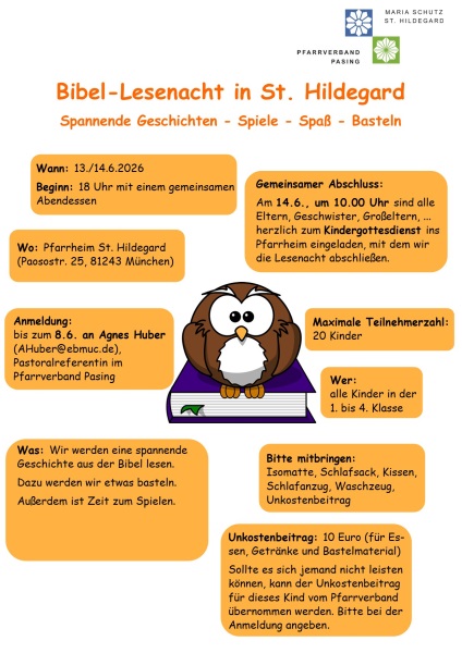 Plakat Lesenacht 2026