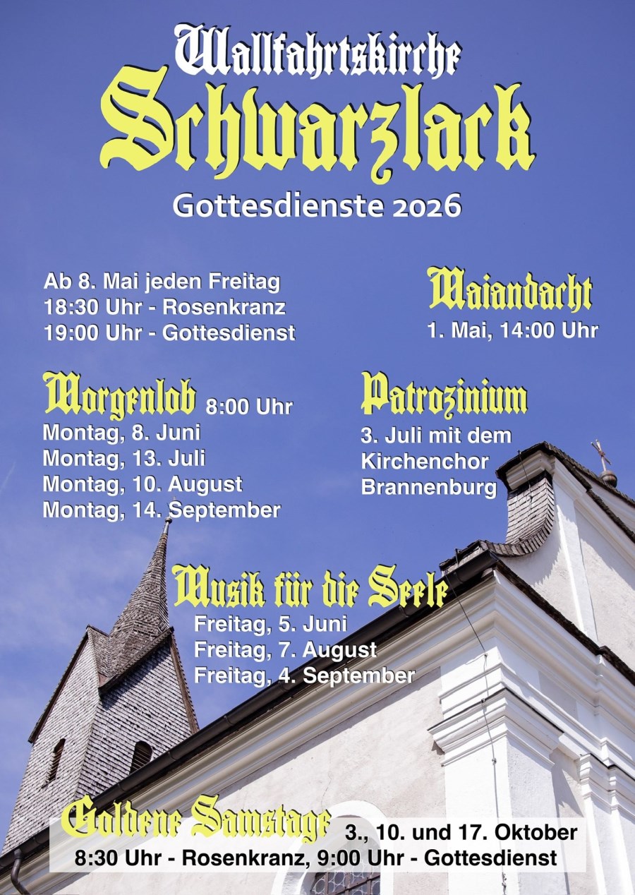 Plakat Schwarzlack 2026