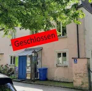 Pfarrbüro S. Martin mit Einblendung geschlossen