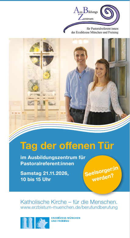 Flyer offene Tür