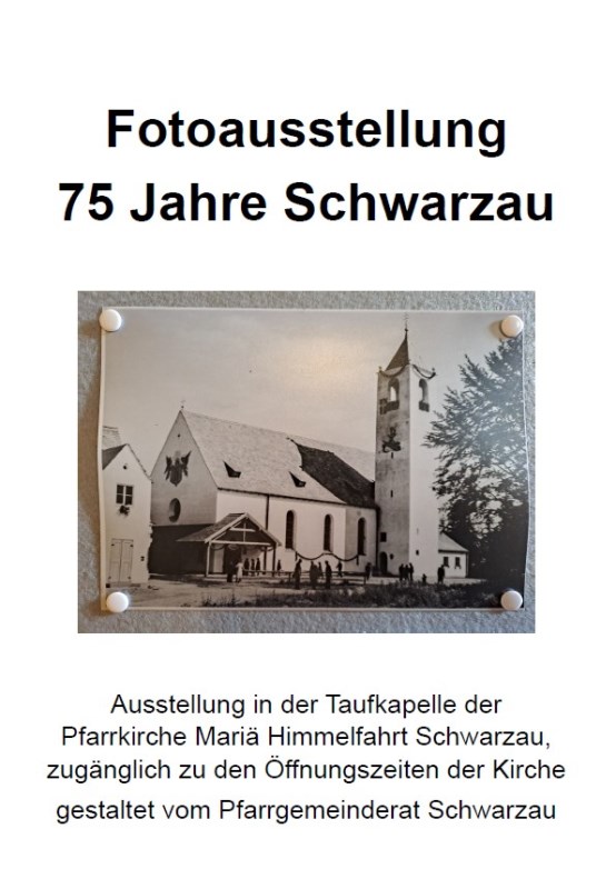 Ausstellung 75 Jahre Schwarzau