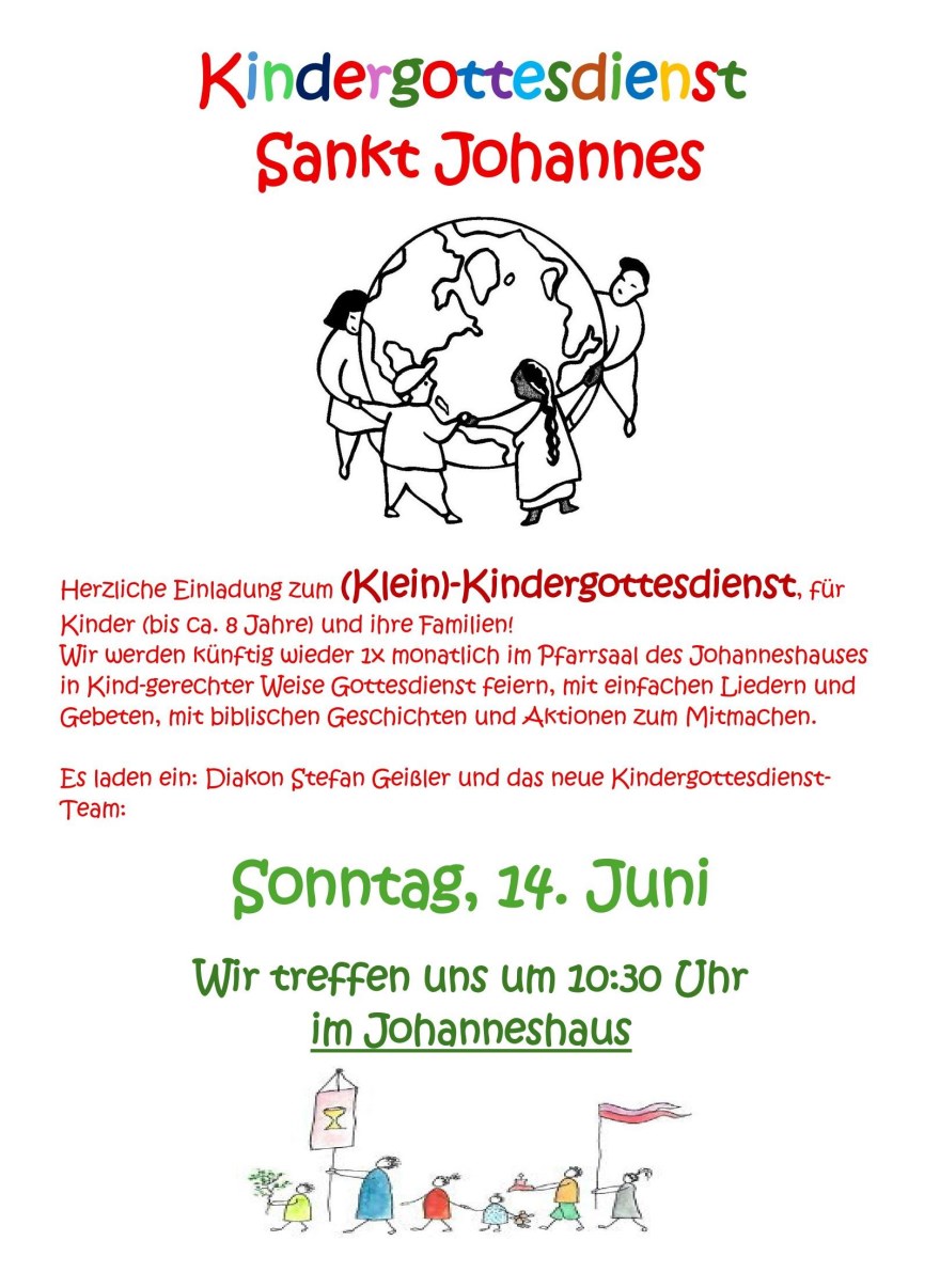 Kindergottesdienst für Kleinkinder