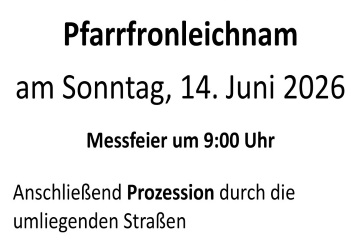 CH Fronleichnam