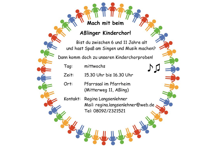 Kinderchor Aßling