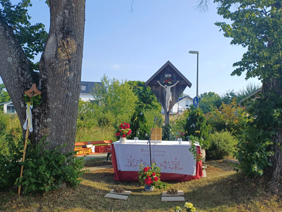 Fronleichnams Altar