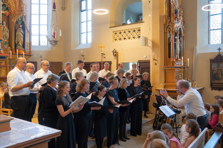 Der Kirchenchor Großhöhenrain