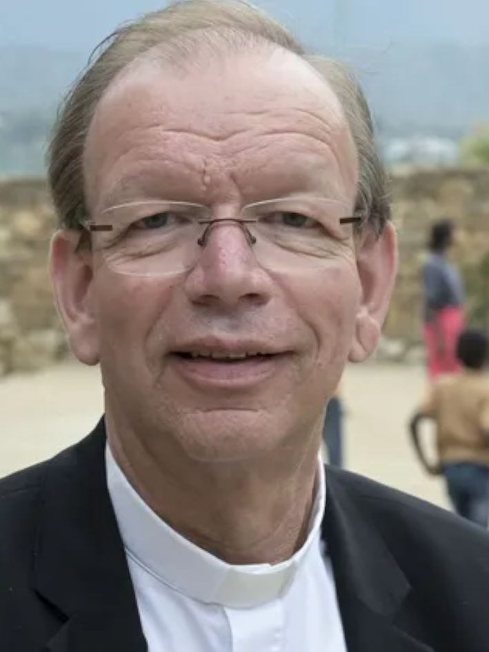 Monsignore Wolfgang Huber in Äthiopien