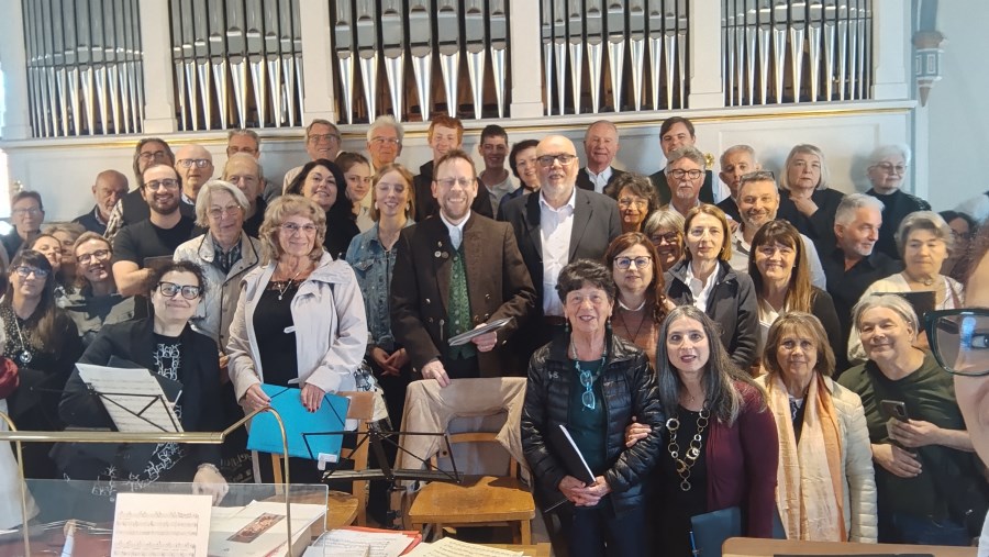 Italienischer Chor zu Besuch in Kolbermoor 1. - 3 Mai 2026