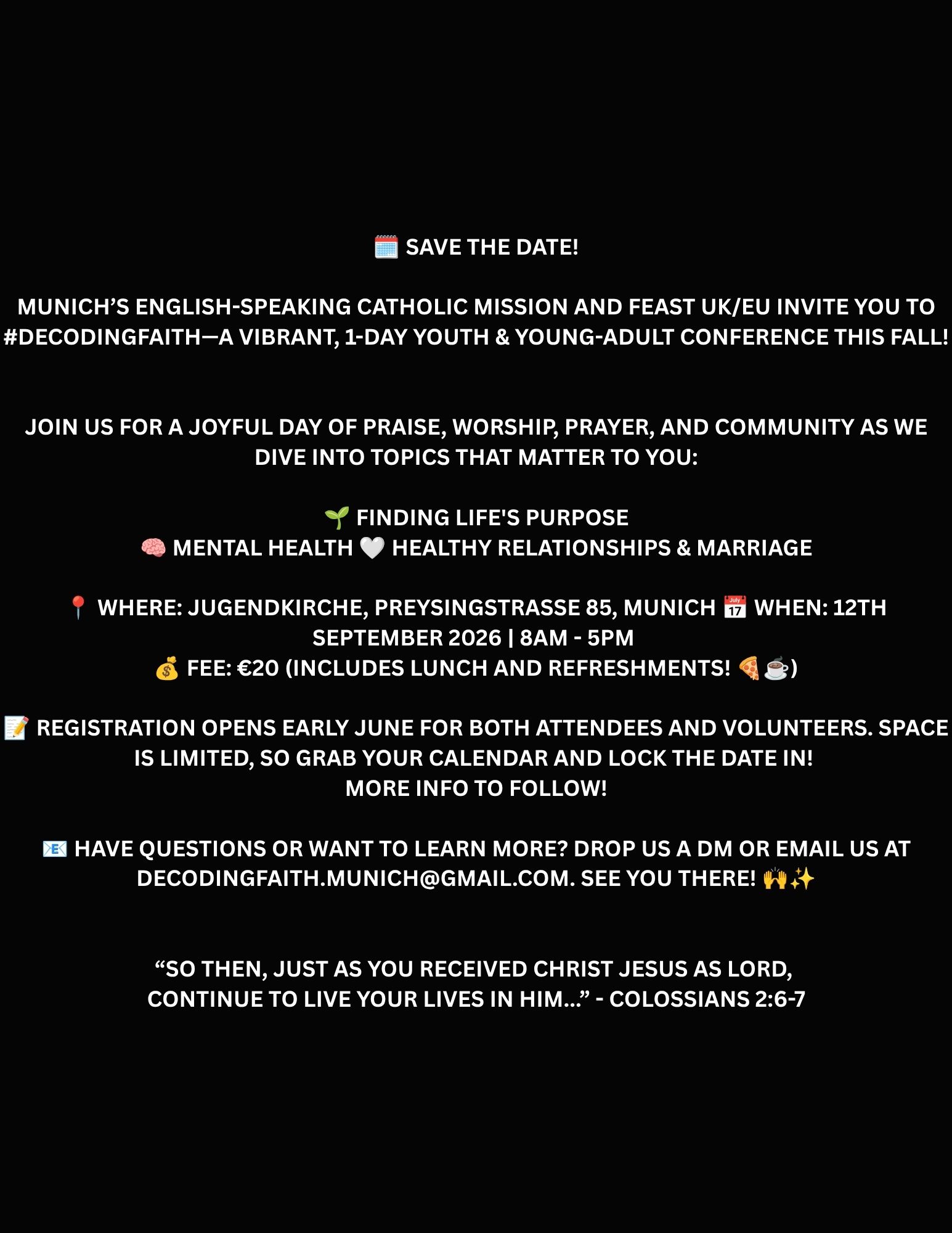DECODING FAITH<br/>Details