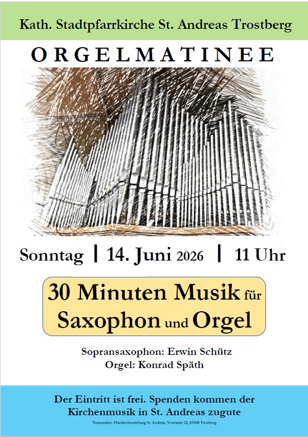 Orgelmatinee im Juni