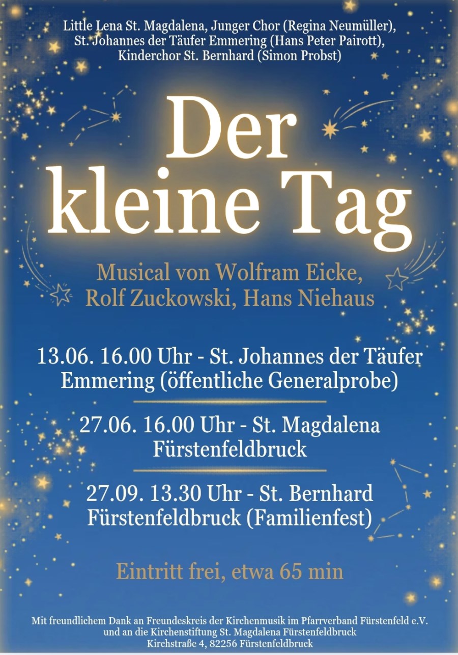Kindermusical Der kleine Tag