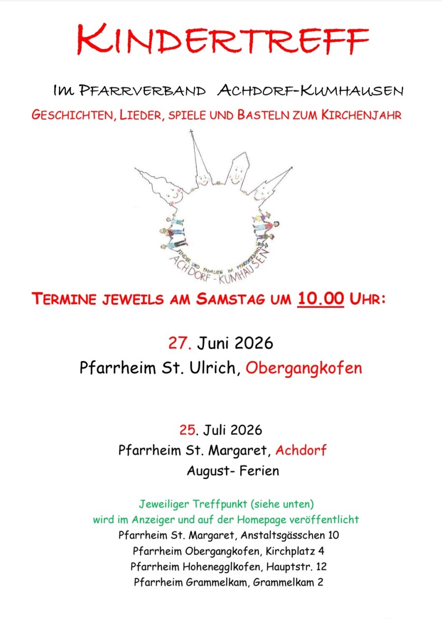 Kindertreff Juni