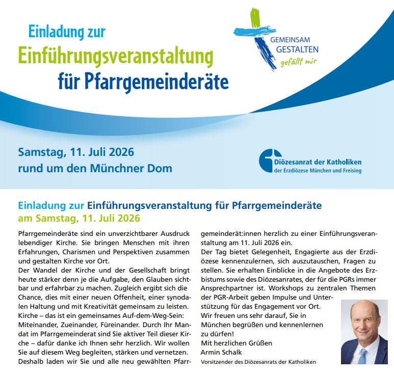 Einladung 11. Juli