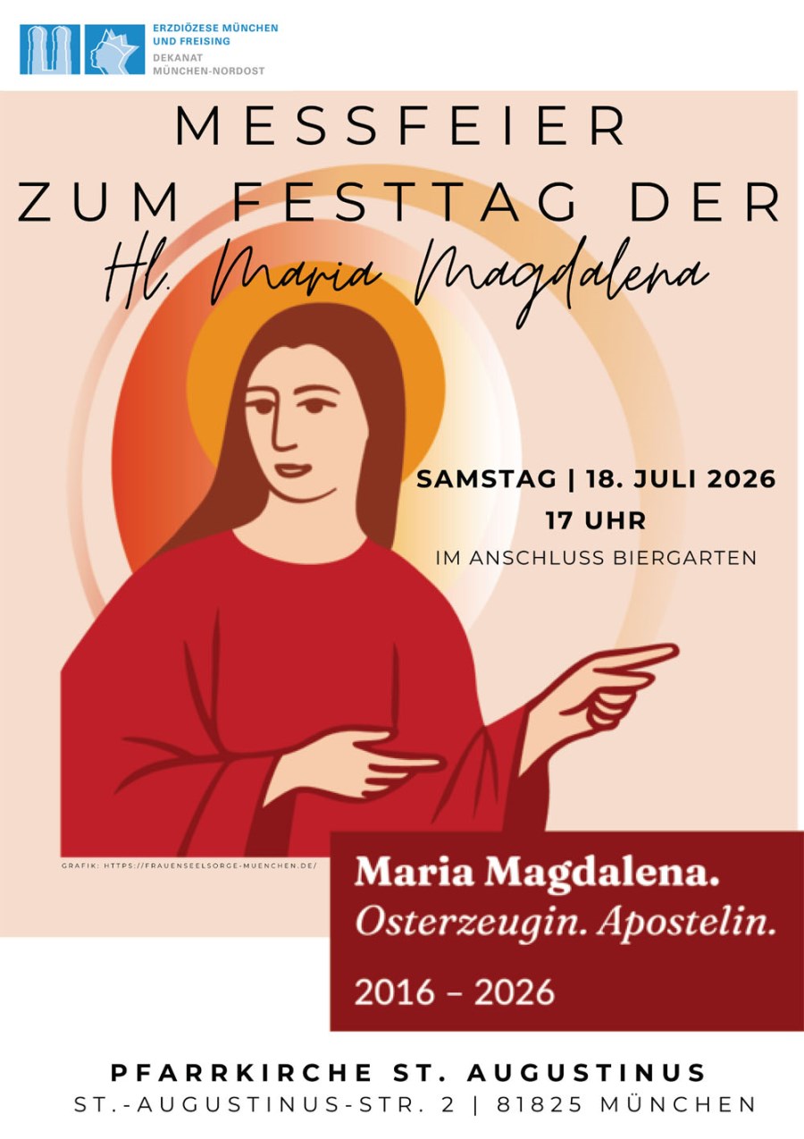 Messfeier zum Fest der Hl. Maria Magdalena