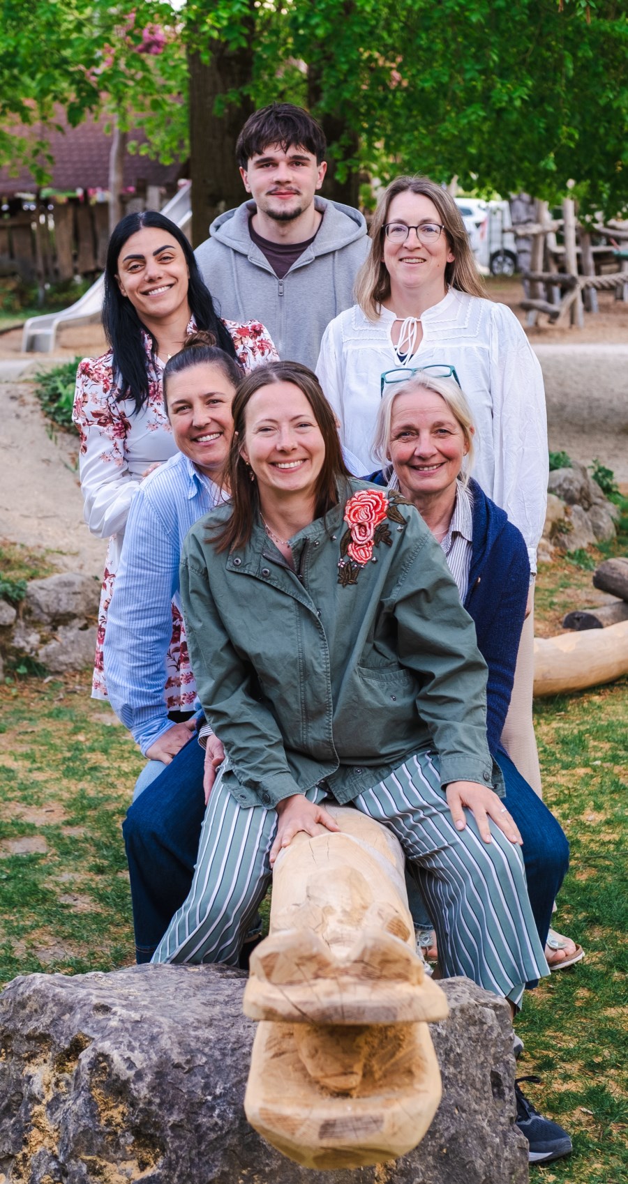 Teamfoto Katzengruppe