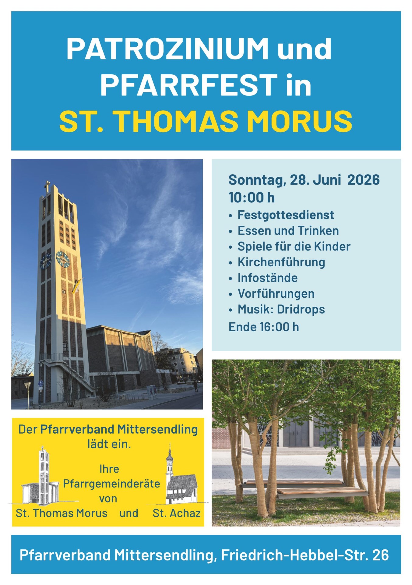 Einladung Pfarrfest STM