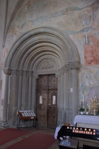 Portal der Pfarrkirche St. Zeno Isen