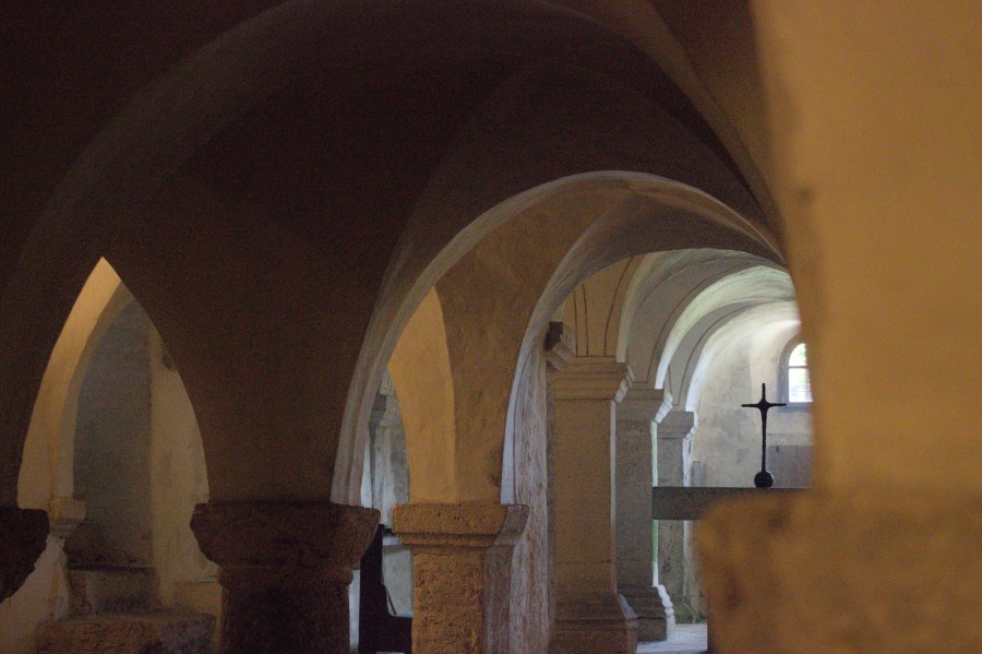 Krypta der Pfarrkirch St. Zeno Isen