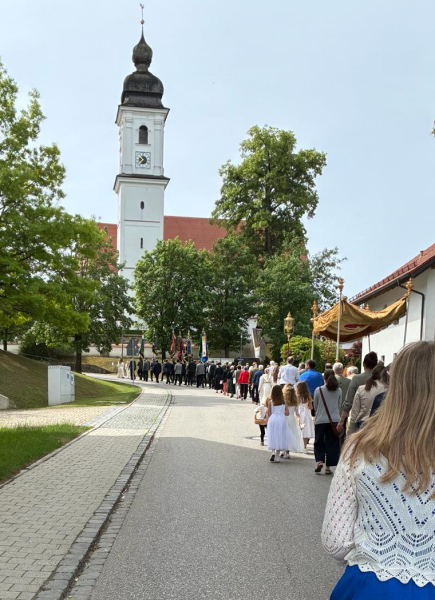 Fronleichnam Prozession 2026
