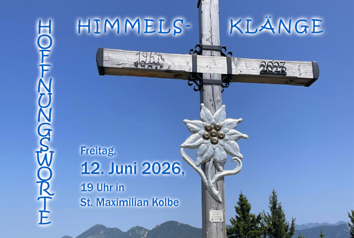 Slider für "Himmelsklänge", Motiv: Gipfelkreuz