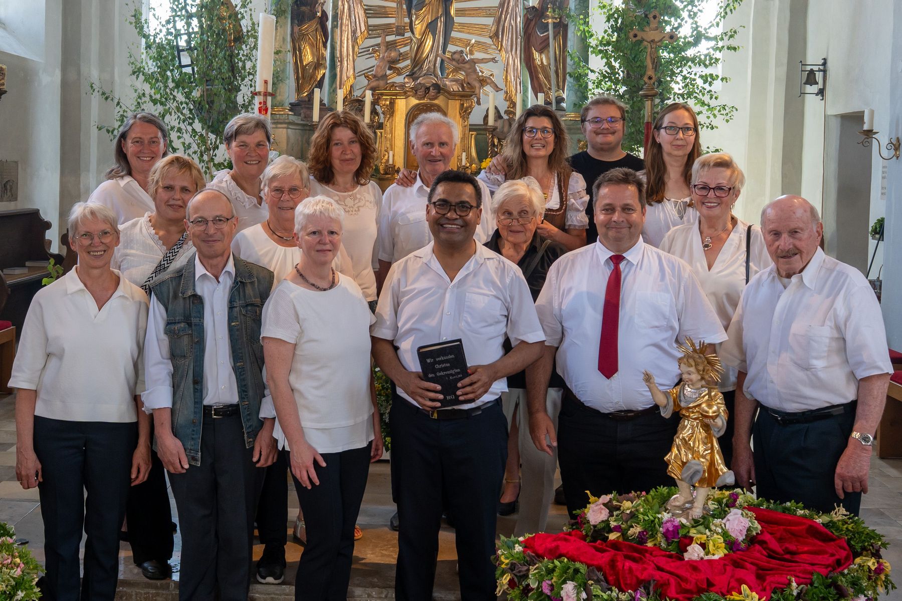 Kirchenchor Volkmannsdorf, Fronleichnam 2025