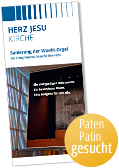 Sanierung der Woehl-Orgel<br/>Herz Jesu München