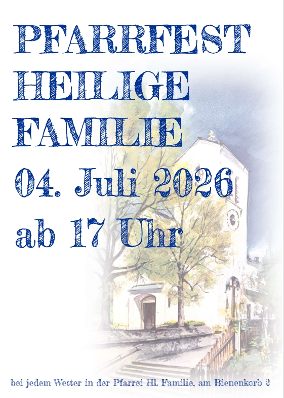Plakat Pfarrfest 2026